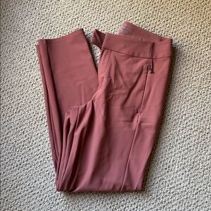 Athleta Stellar Skinny Trousers in Rust